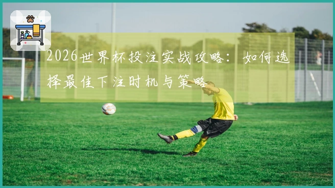 2026世界杯投注实战攻略：如何选择最佳下注时机与策略